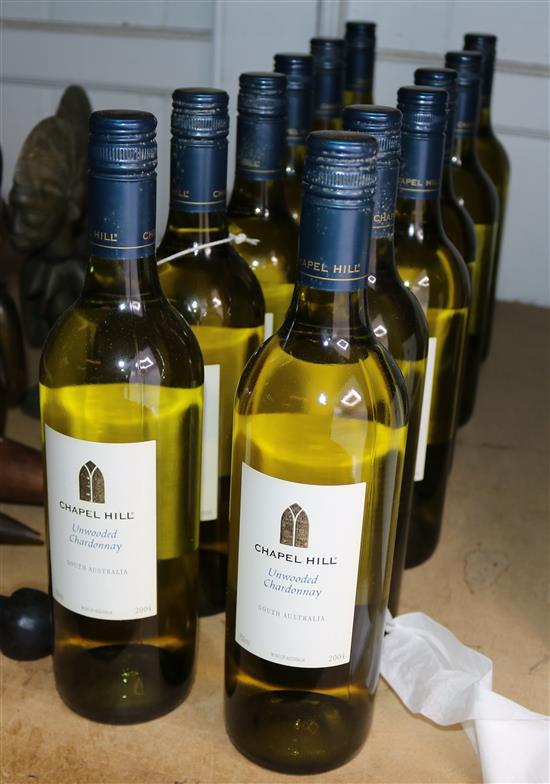 12 x Unwooded chardonnay, 2004